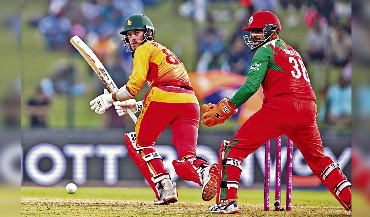 Bennett’s unbeaten 48 powers Zimbabwe past Oman in T20 World Cup
