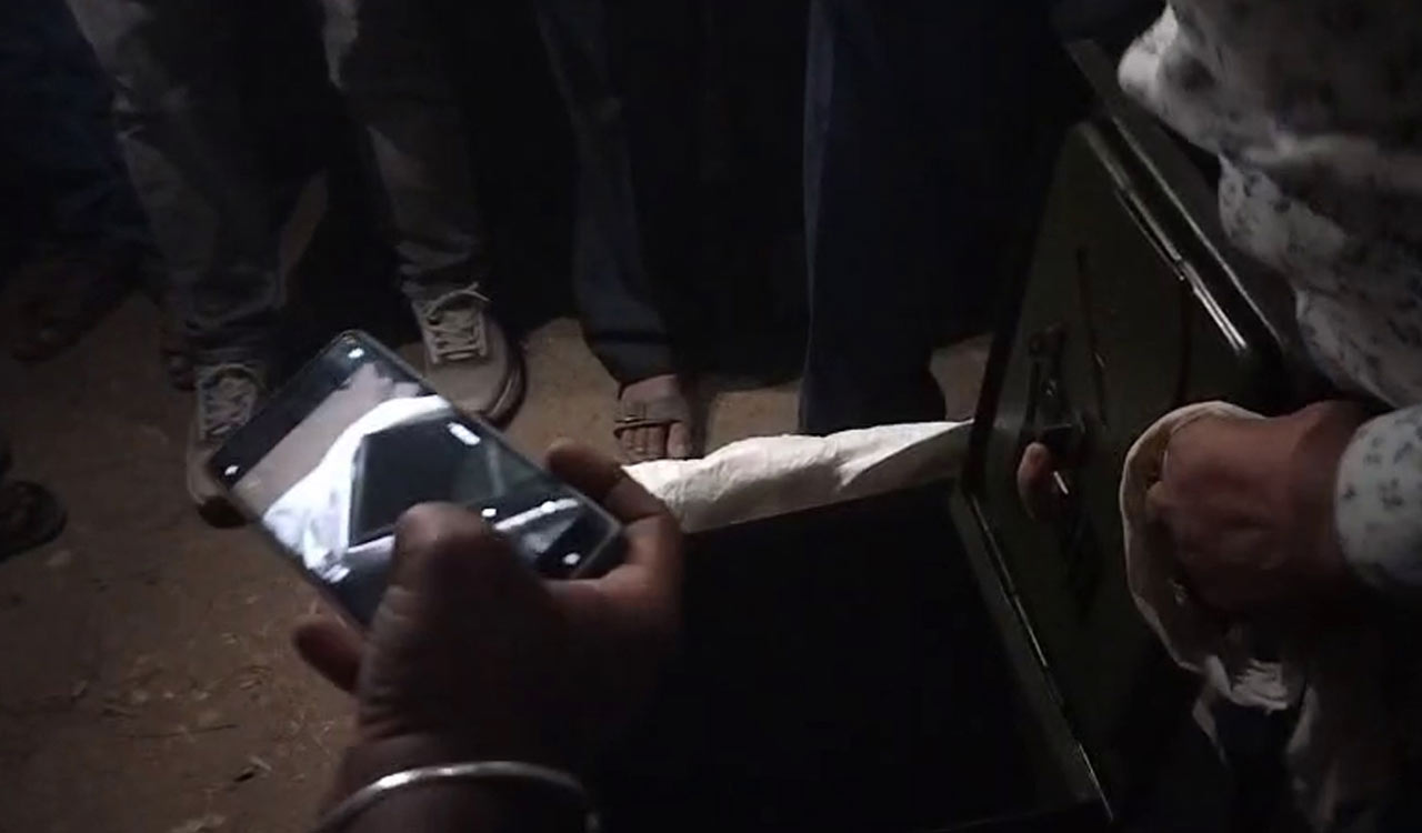 High tension in Kothagudem as an empty ballot box surfaces at Paloncha police station