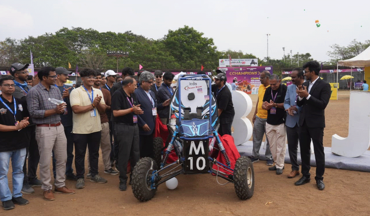 Baja SAE India gives engineering students hands-on experience, says JNTU-H VC
