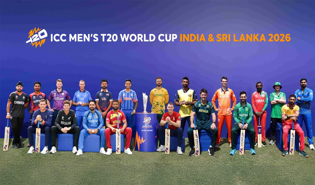 Captains gather for carnival ahead of ICC T20 World Cup 2026