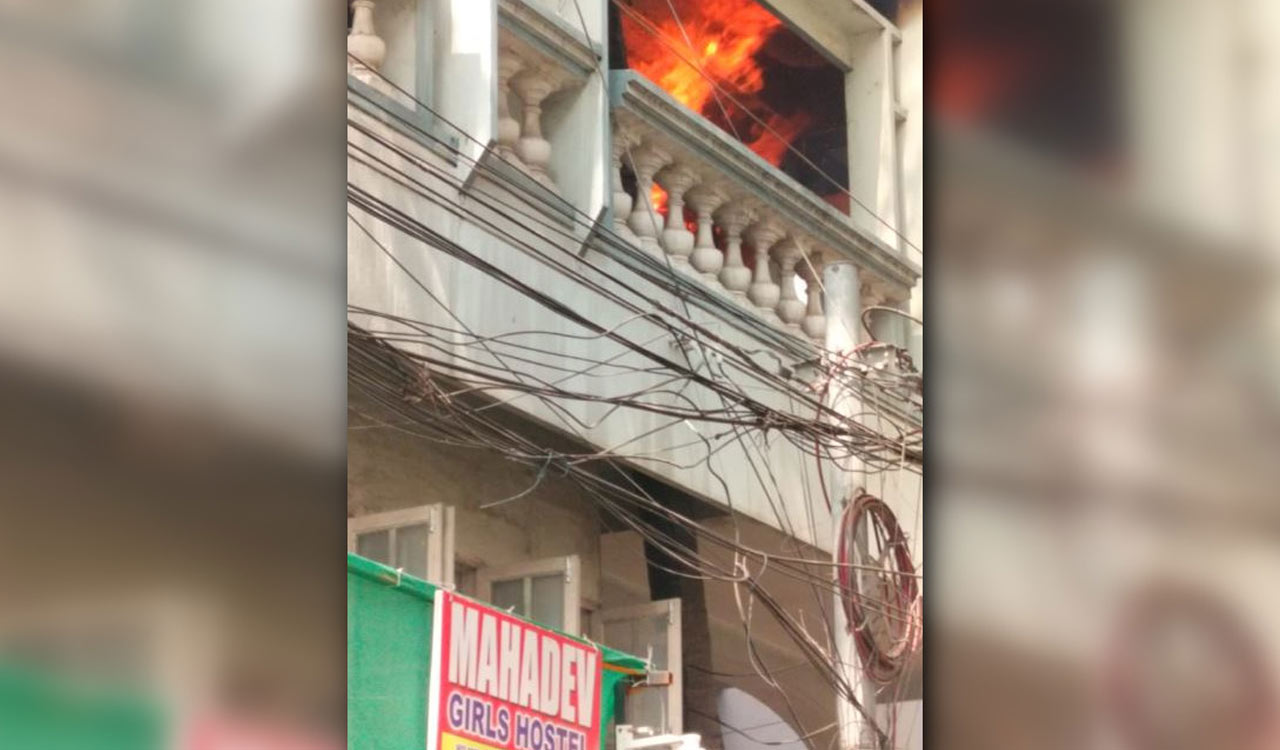 Hyderabad: Puja lamp sparks blaze in Gandhinagar hostel, residents safe
