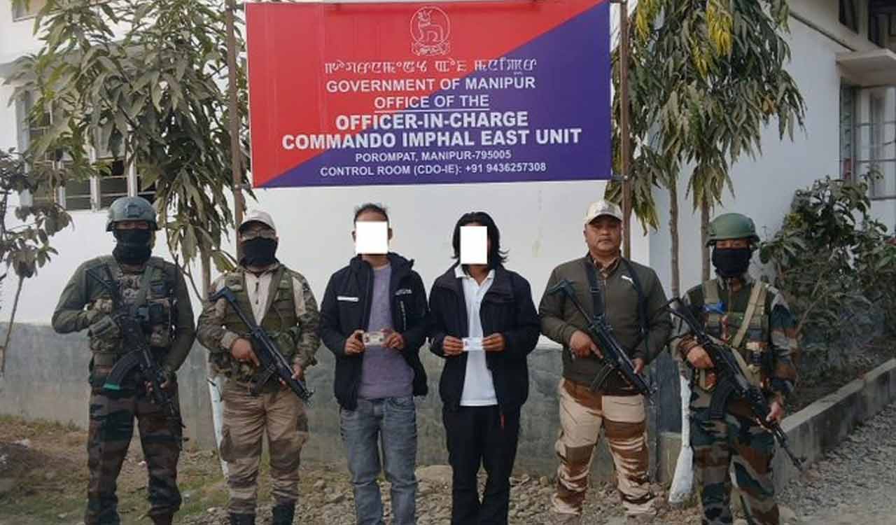 Five militants arrested in Manipur, mortars and IEDs recovered