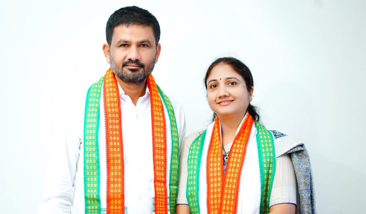 Couple elected as chairperson and vice-chairperson of Nirmal Municipality