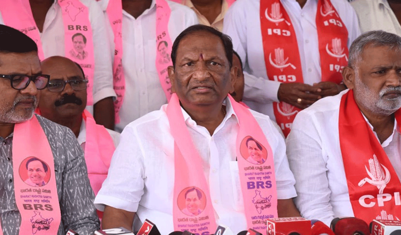 Congress not holding elections in constitutional manner, says Koppula Eshwar