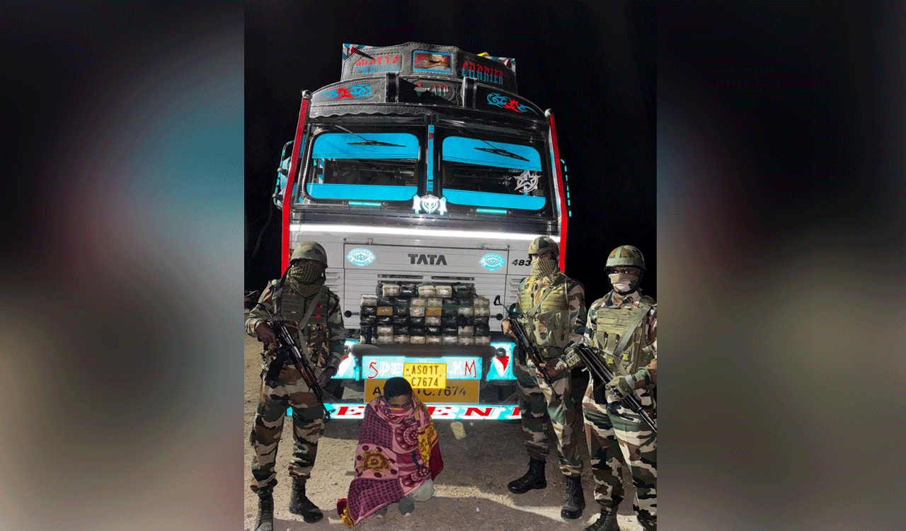 Assam Rifles, DRI seize Rs 45 crore meth tablets in Tripura