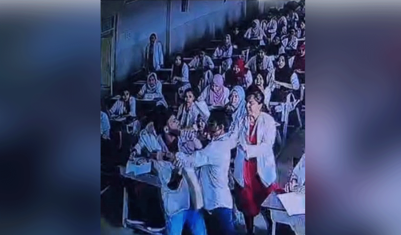 Student assaults professor during exam in Kalaburagi college