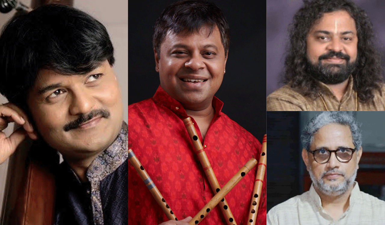 Uttar Dakshin – 15th Season: A Jugalbandi of Hindustani & Carnatic Music will be held in the city