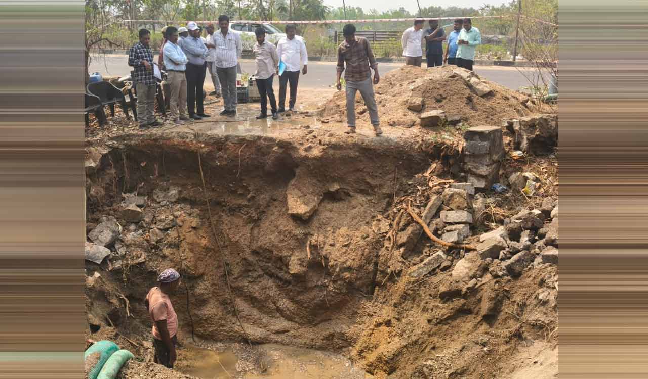 Major pipeline leak disrupts water supply in Hyderabad suburbs