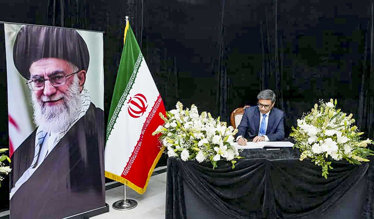 India condoles Khamenei’s death amid political row
