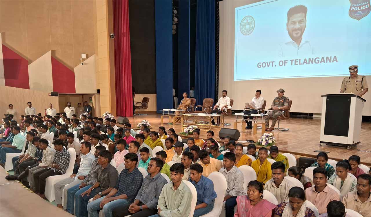 130 CPI (Maoist) cadres surrender before Telangana CM Revanth Reddy