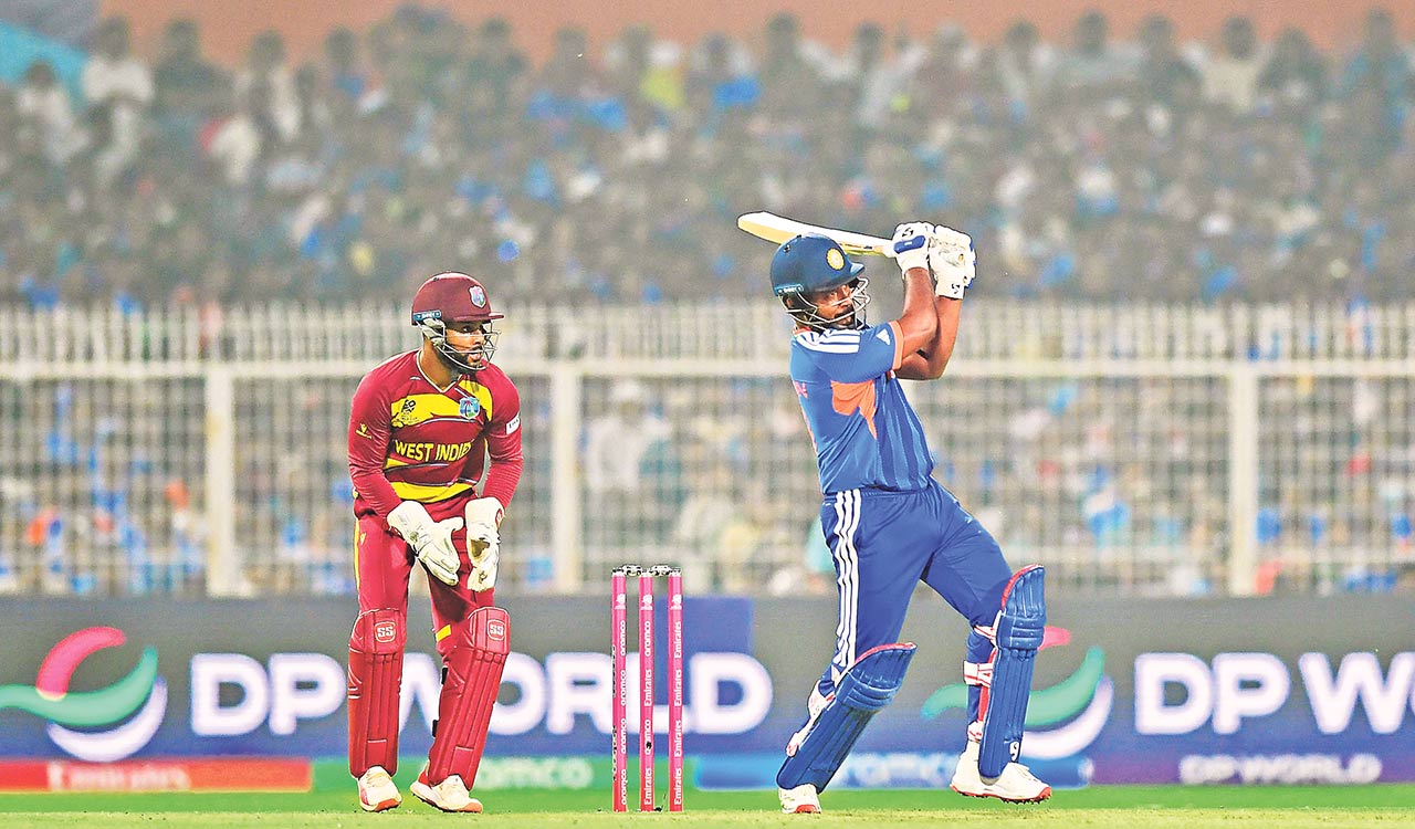 Sanju Samson’s 97 guides India into T20 World Cup semifinals