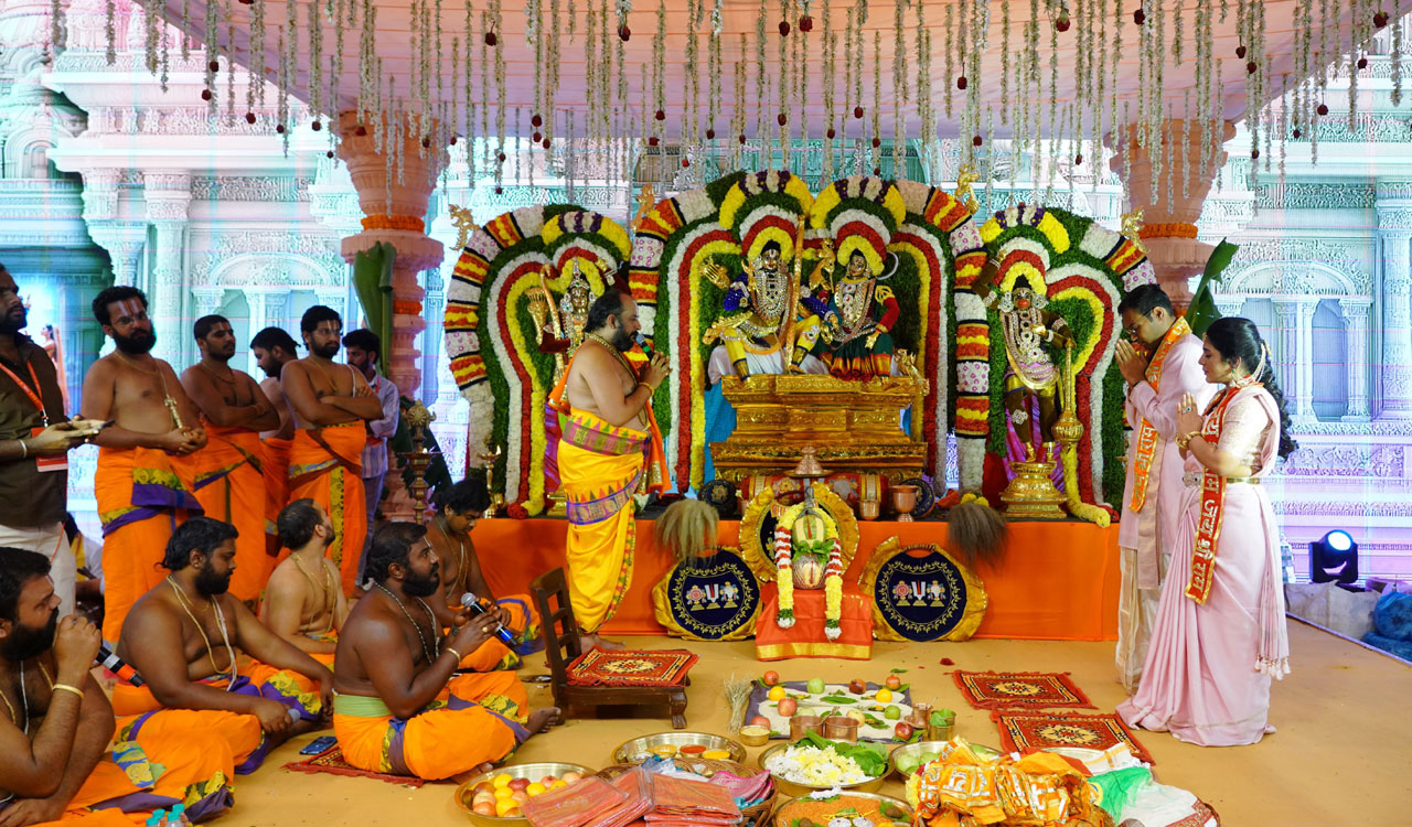 ASBL hosts grand Srirama Navami Kalyanam Mahotsavam at RTC X Roads