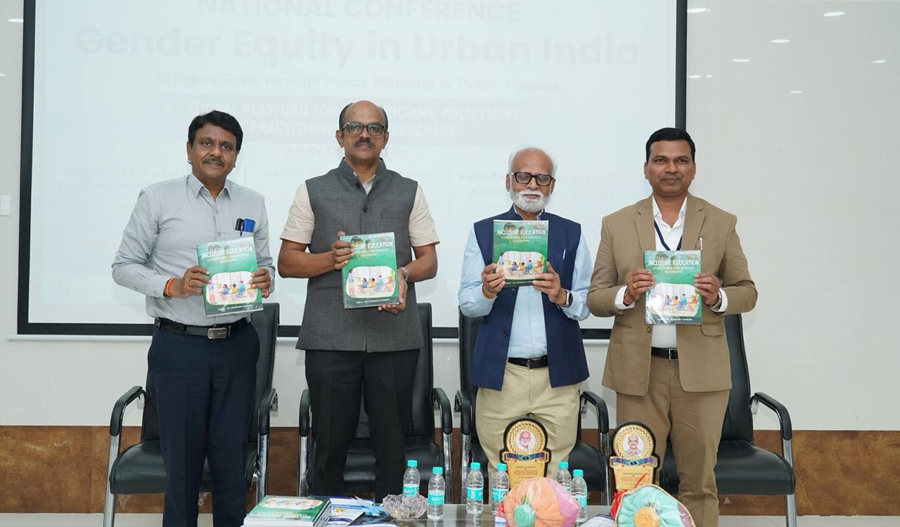 Book on inclusive education released at national gender equity conference