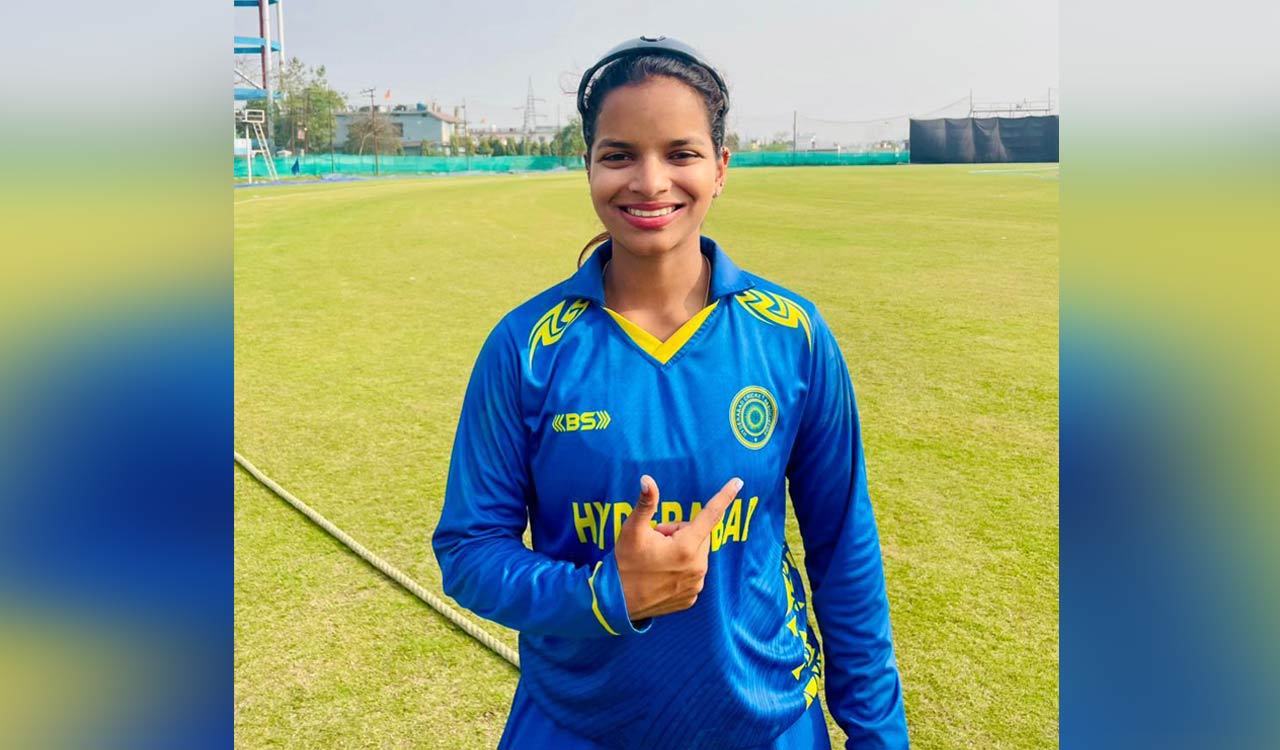 Drithi Kesari’s six-wicket haul powers Hyderabad to win over Saurashtra