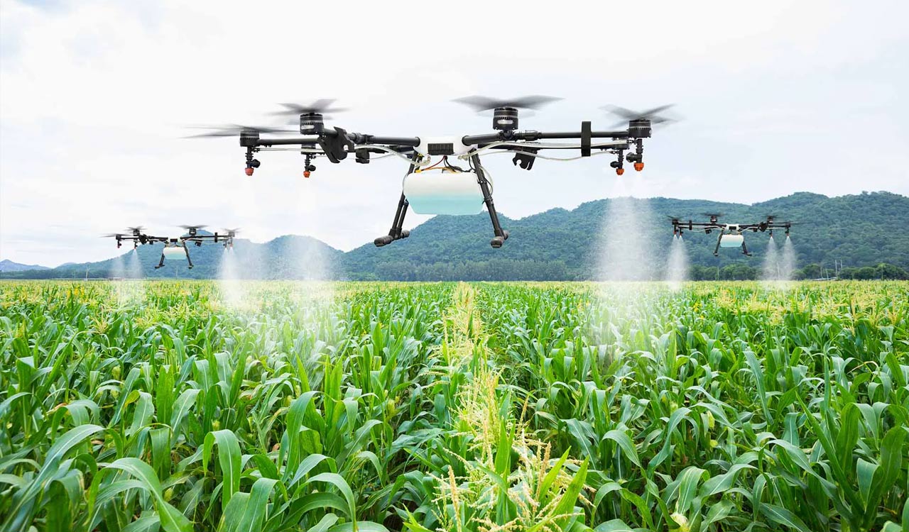 Government to provide drones to farmers with 40 percent subsidy