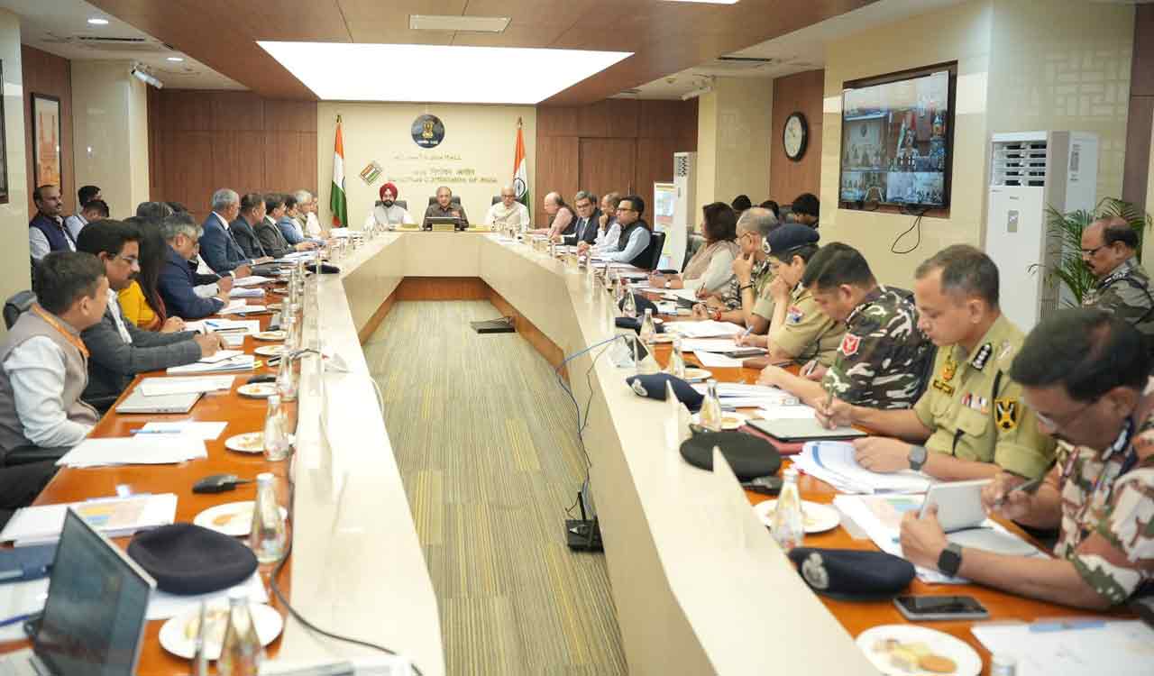 ECI holds high-level coordination meet with poll-bound states for election preparedness