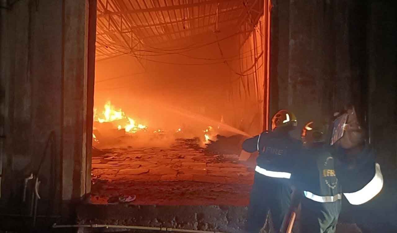 Series of fire accidents reported across Hyderabad as summer heat rises