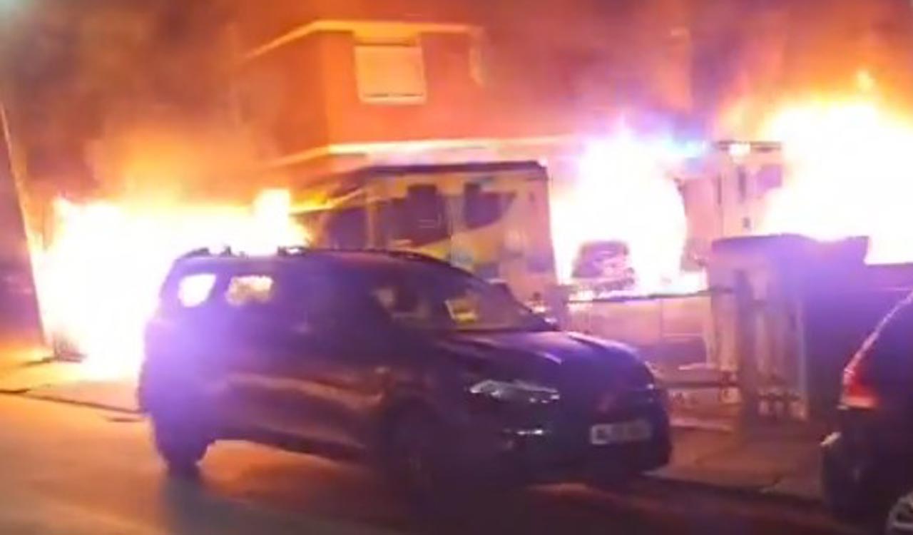 Four Jewish ambulances torched in north London; police treat incident as hate crime