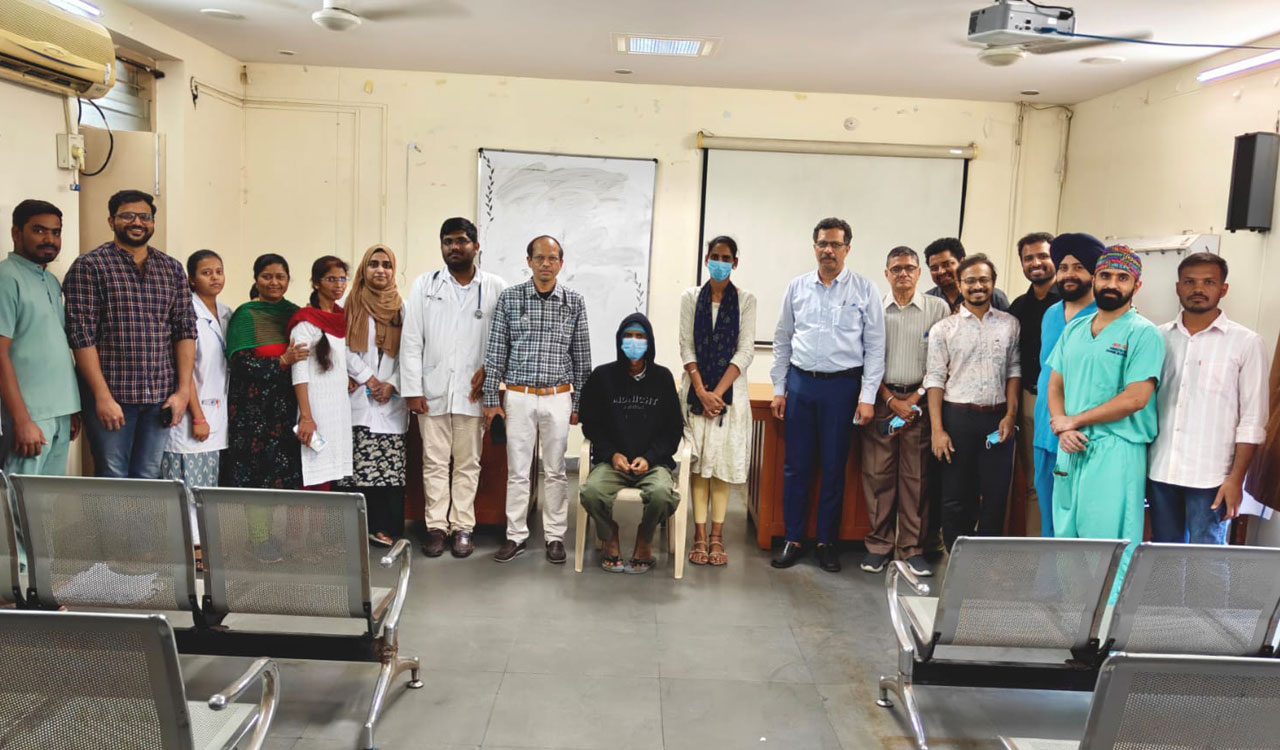 Gandhi Hospital performs successful living kidney transplant for young Addagutta resident