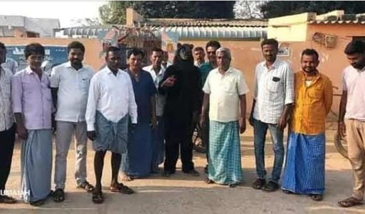 Gorilla costumes help sarpanches tackle monkey menace in Karimnagar