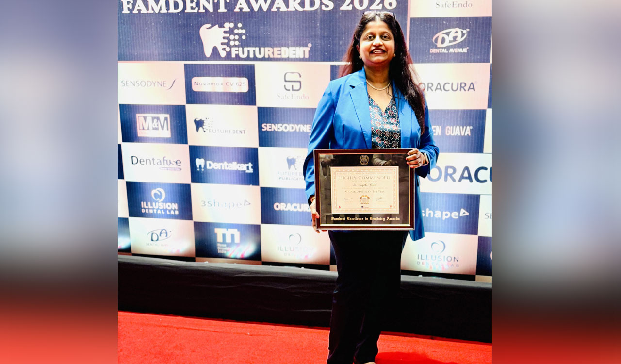 Dr Snigdha Gowd wins Aligner Specialist of the Year at Famdent Awards
