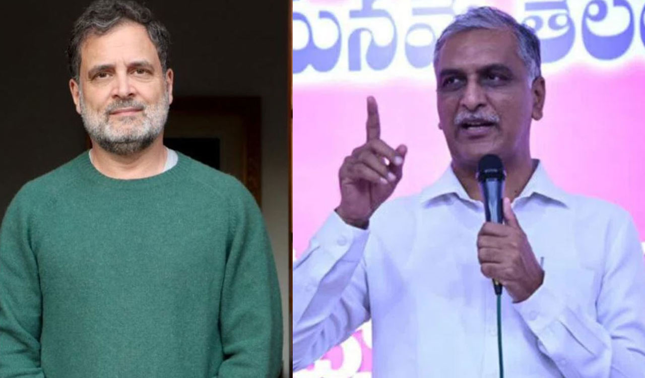 Practice what you preach: Harish Rao targets Rahul Gandhi over MLAs defection in Telangana