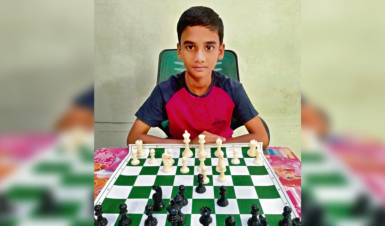 Harshith shines at Brilliant Trophy Open chess competition