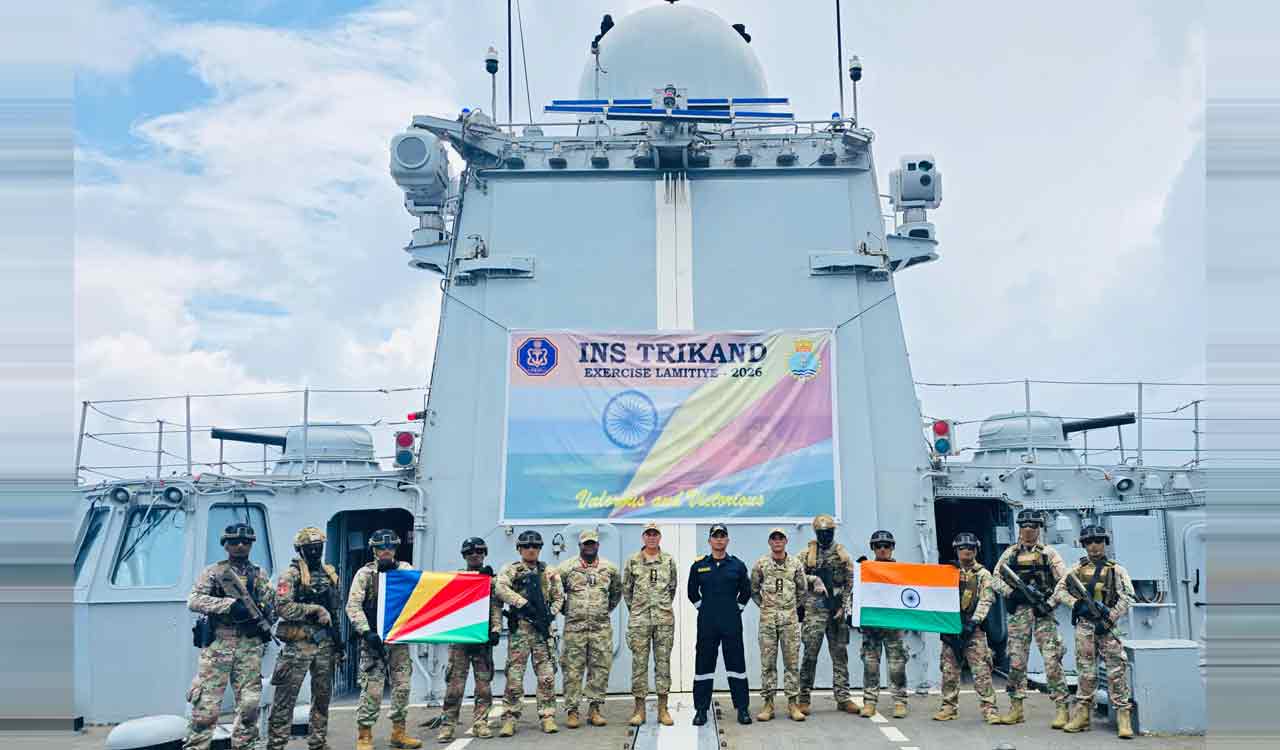 INS Trikand concludes Seychelles visit, boosts defence ties with Exercise Lamitiye debut