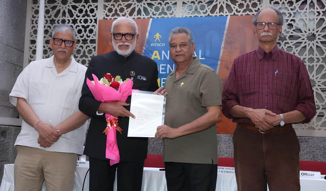 Vedakumar Manikonda re-elected INTACH governing council member for fourth term