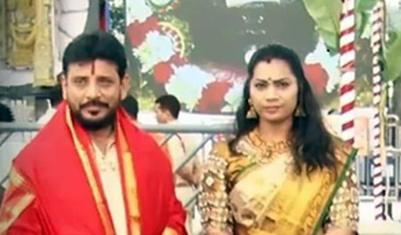 Police complaint against influencer, actress for celebrating birthday at Tirumala