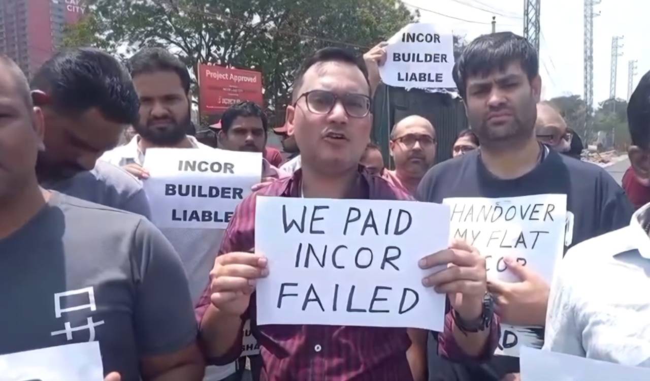 Incor Lake City buyers protest delay in handover of flats