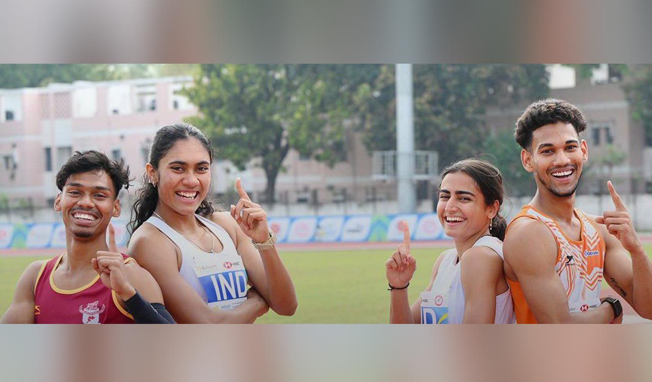 Indian relay teams qualify for World Athletics Relays with record-breaking performances