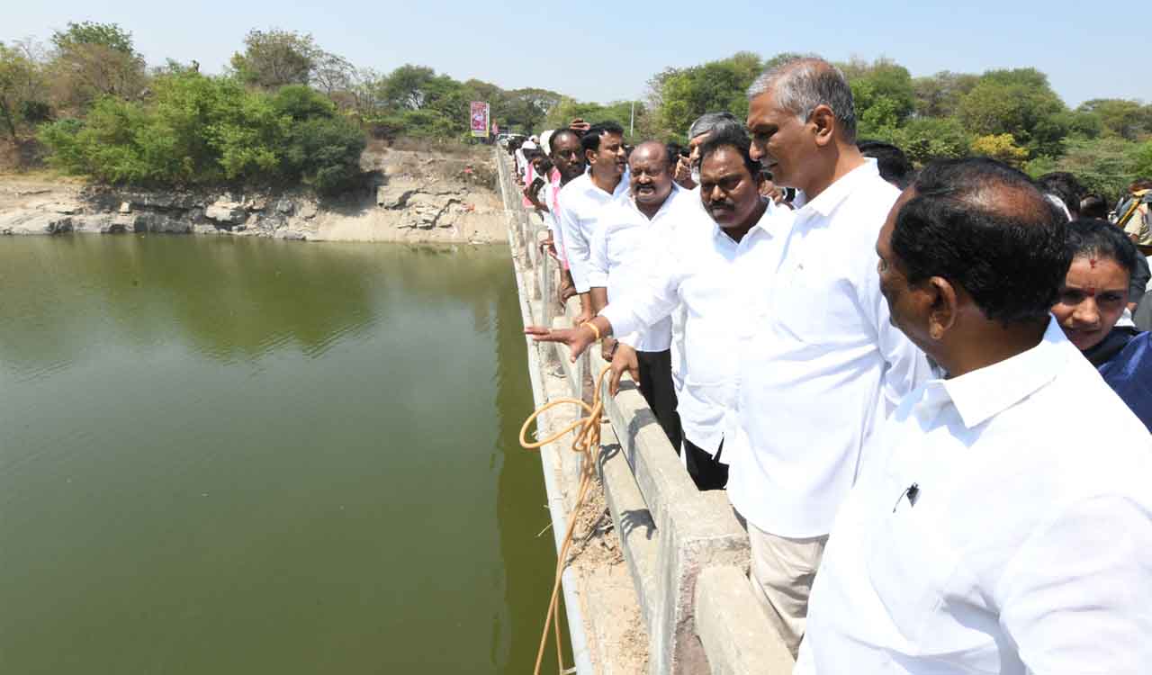 Harish Rao dares Revanth Reddy to attend ‘99 day’ programme without police security