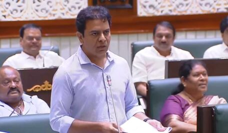 KTR attacks Congress government in Assembly over false claims
