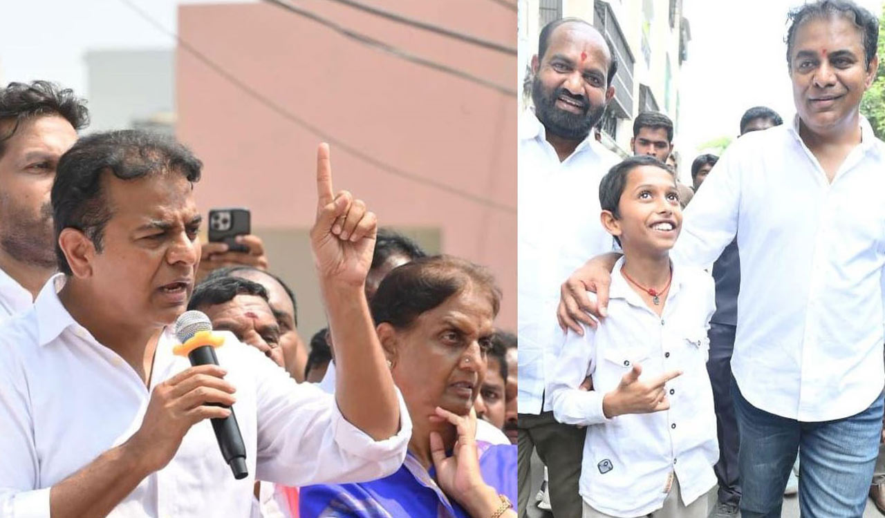 KTR tears into Bulldozer Raj by Revanth Reddy government, calls for unity among Musi oustees