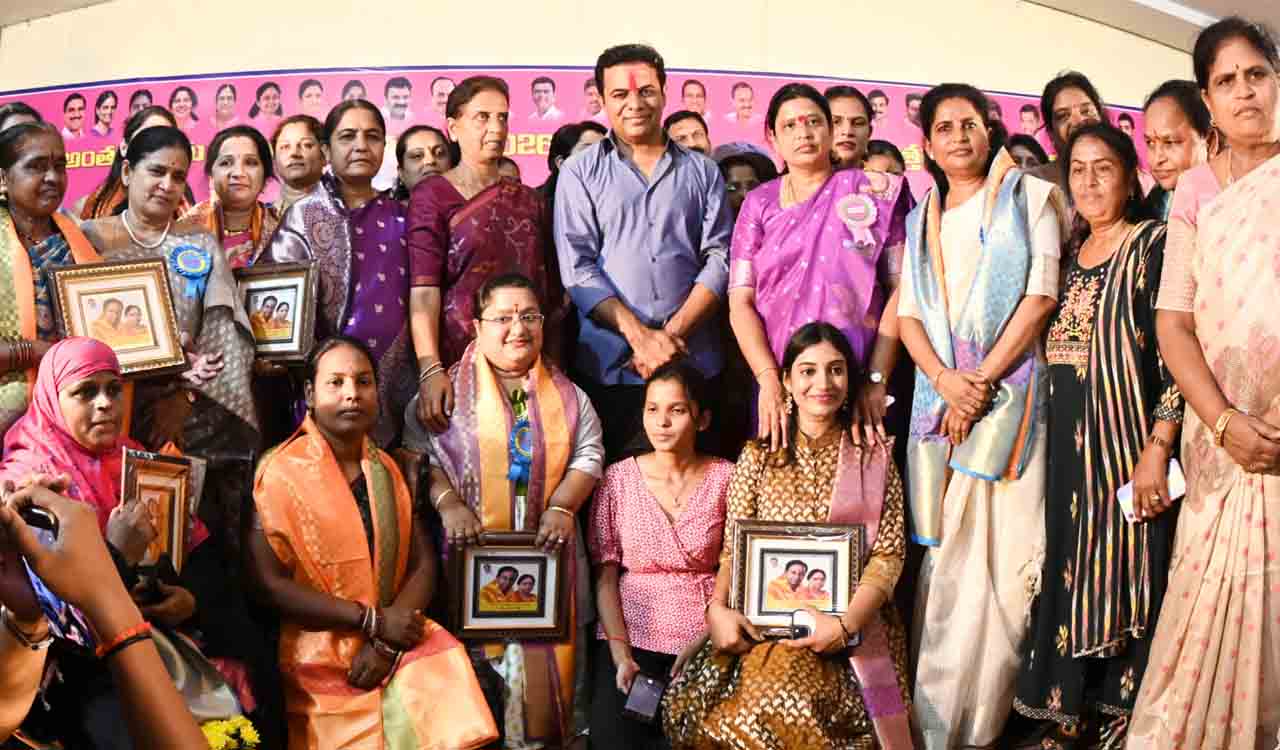 Financial independence key for women’s dignity, says KT Rama Rao