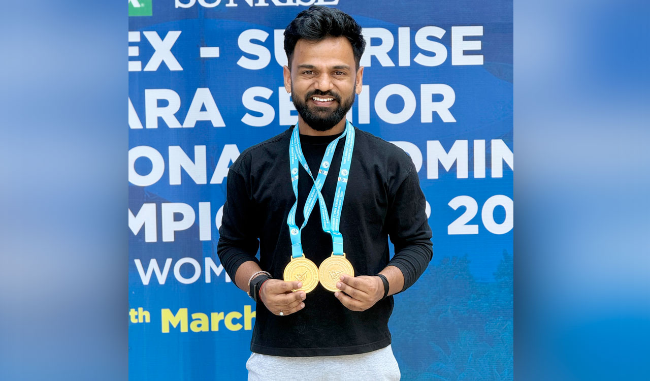 Para shuttler Krishna Nagar clinches ‘double’ in 7th Senior Nationals