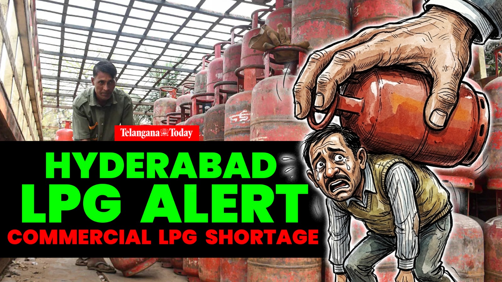 Watch | LPG Shortage Alert in Hyderabad! Restaurants at Risk as Govt Shifts to ‘Domestic First’ Policy