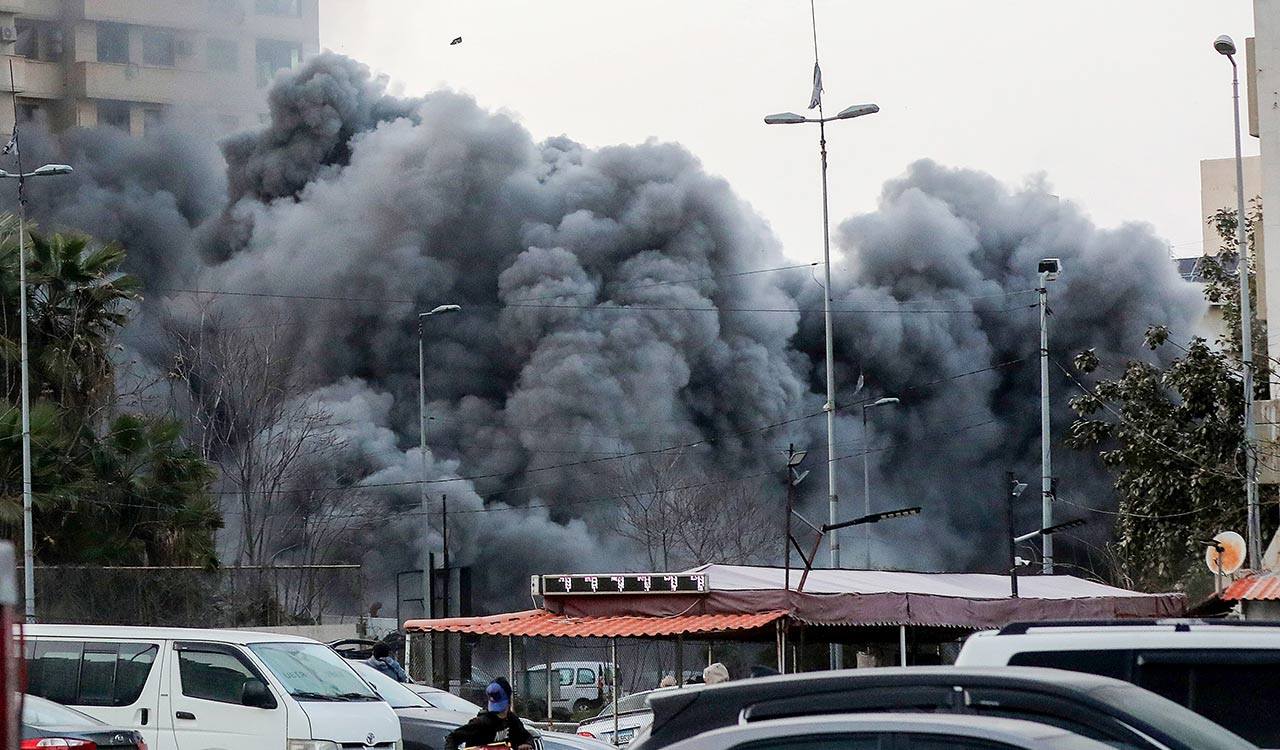 UAE briefly closes airspace as Israel strikes Beirut, Tehran