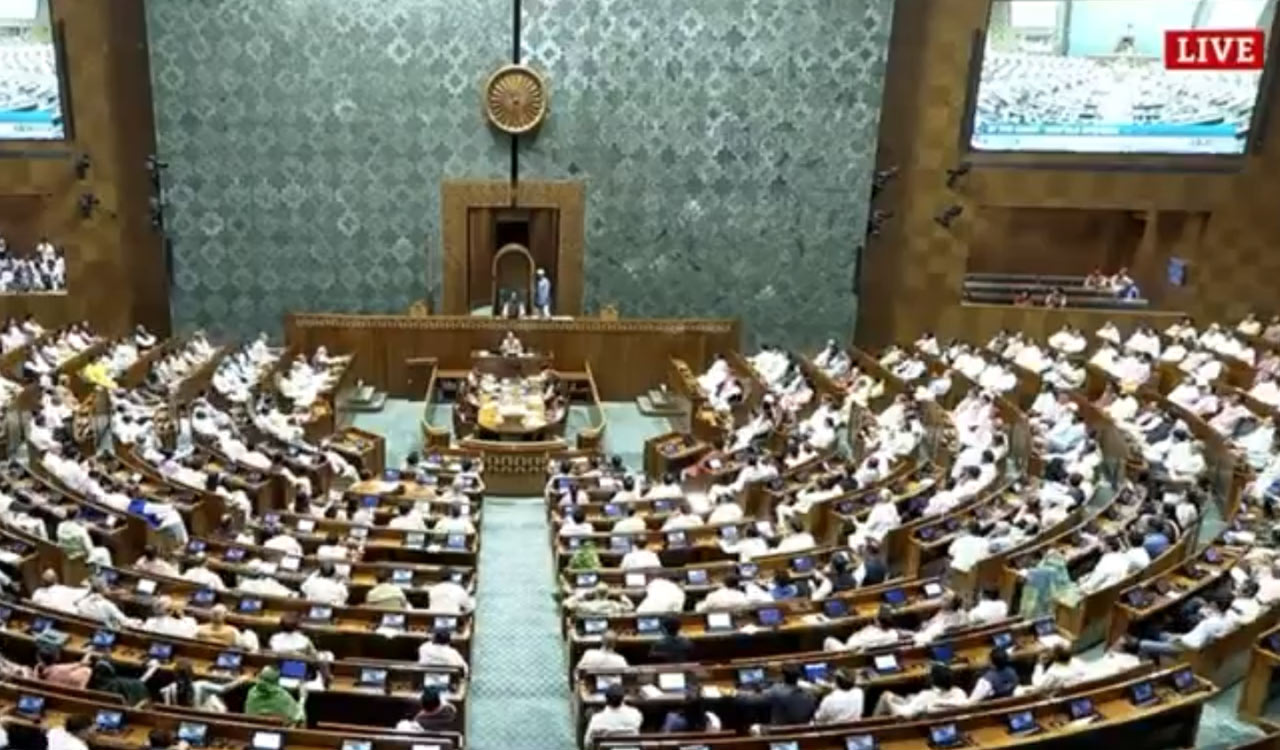 Lok Sabha adjourned till 3 pm amid uproar over West Asia debate