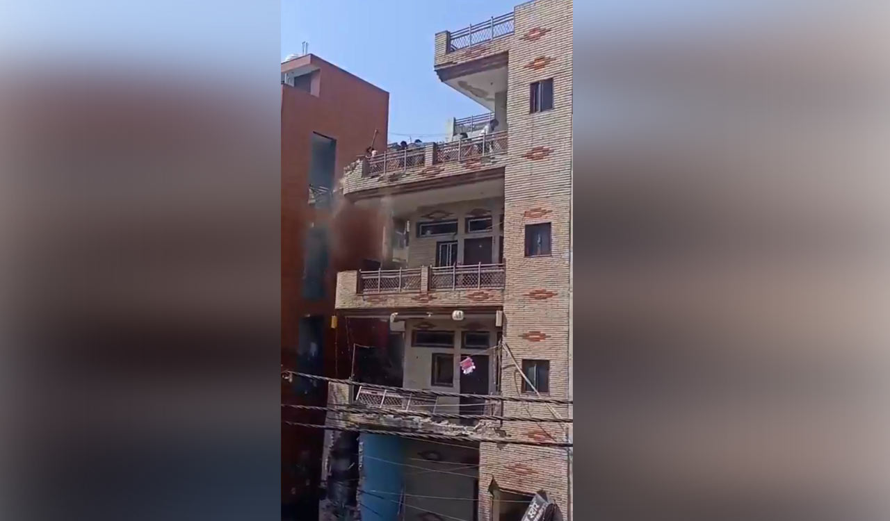 MCD demolishes illegal portions of accused’s house after Uttam Nagar Holi clash killing