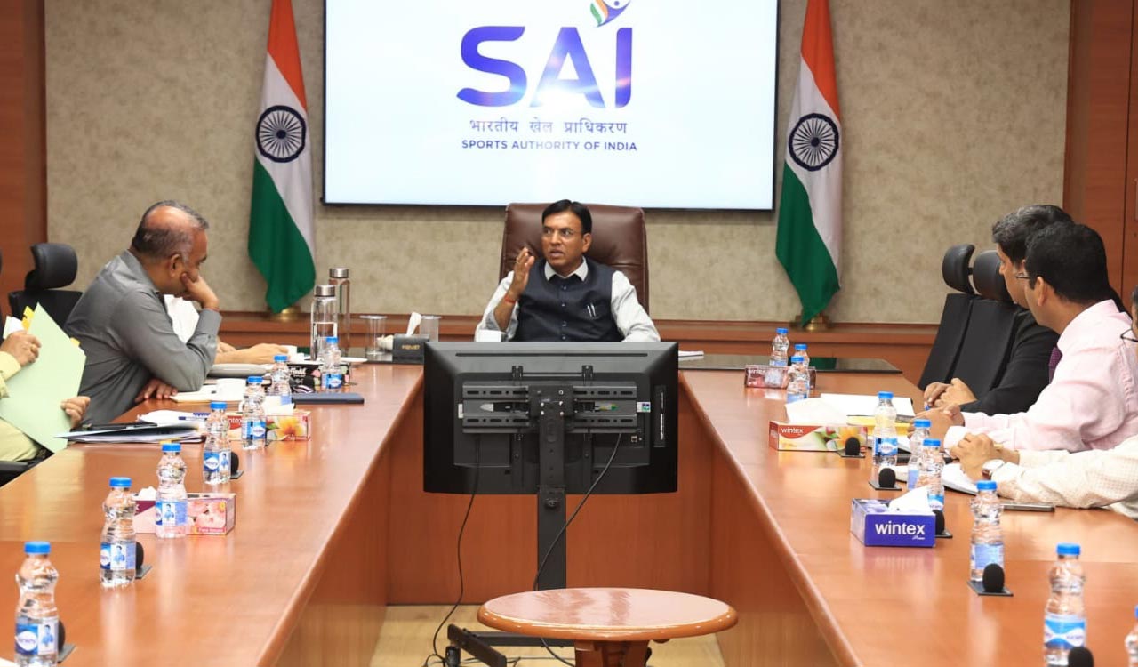 Union Sports Minister reviews preparations for 2026 Asian Games