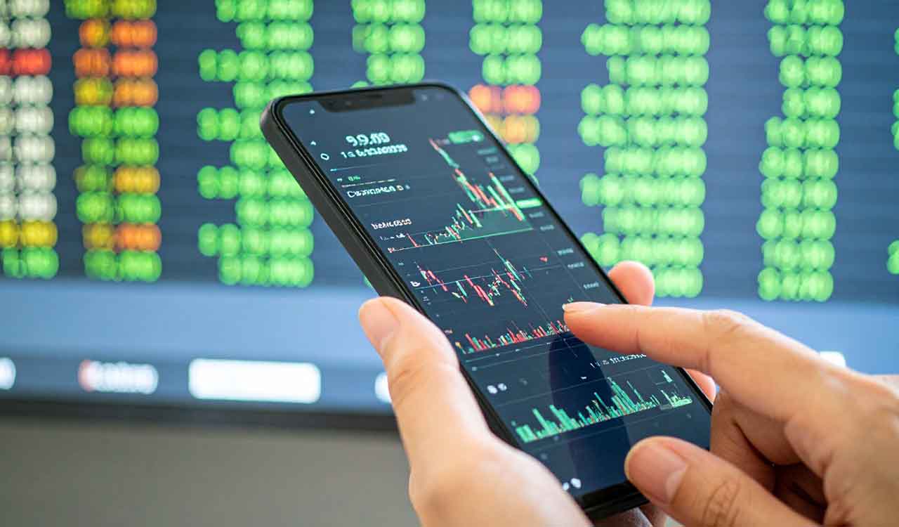 Sensex and Nifty fall sharply on global tensions at fiscal year-end