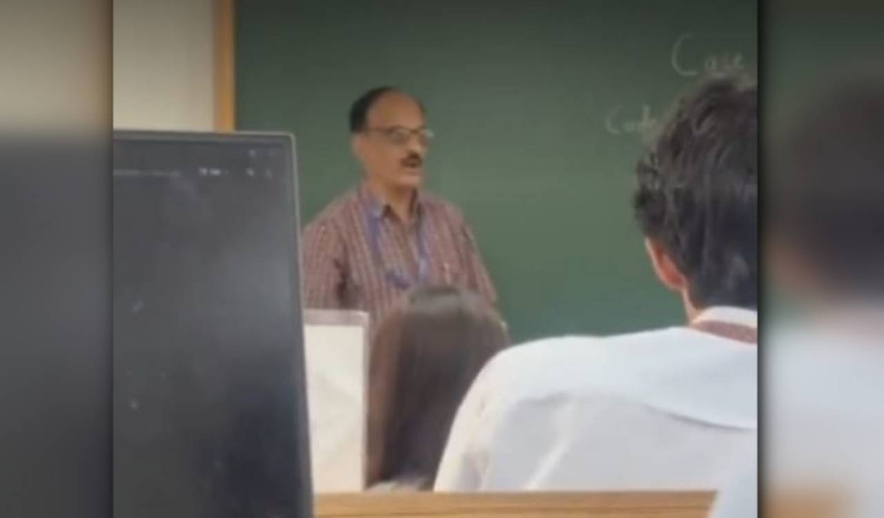 Bengaluru professor booked for calling Muslim student ‘terrorist’; PES University suspends him