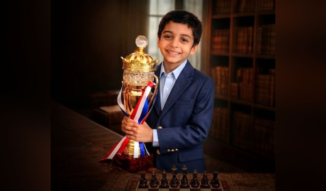 Narayana Schools student ranks World No 10 in Under-6 chess