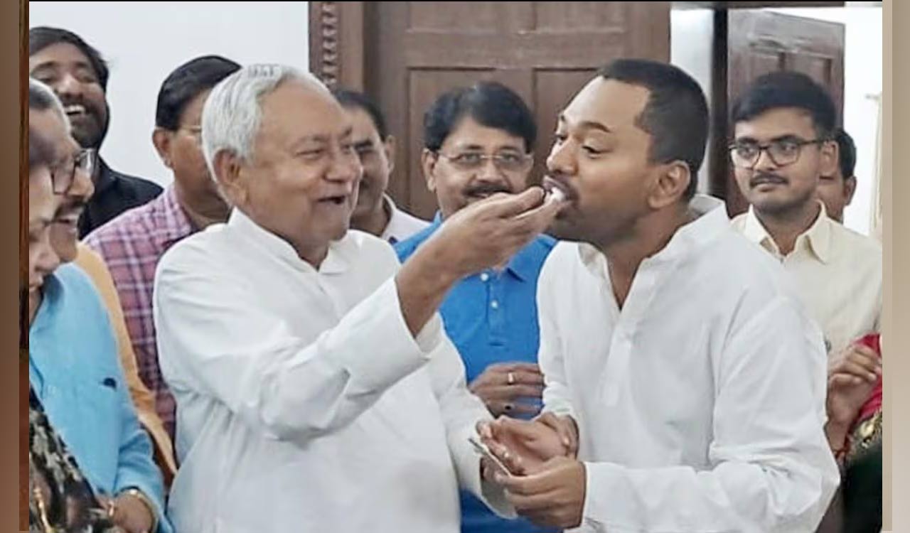 Nitish Kumar’s son Nishant to join politics: JD(U) leader