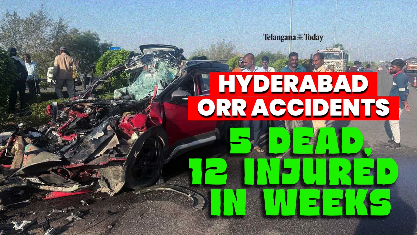 Watch | Shocking Rise in Hyderabad ORR Crashes: What Drivers Are Doing Wrong