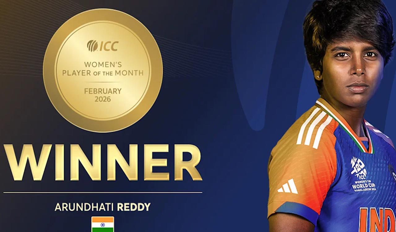 Pakistan’s Farhan, India’s Arundhati Reddy named ICC Players of the Month