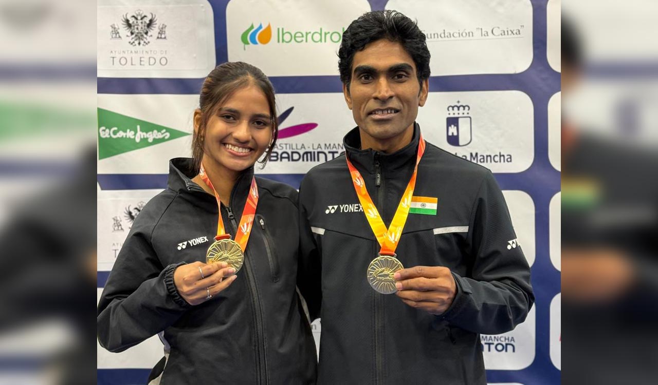 Pramod Bhagat wins gold and two silvers at Spanish Para Badminton