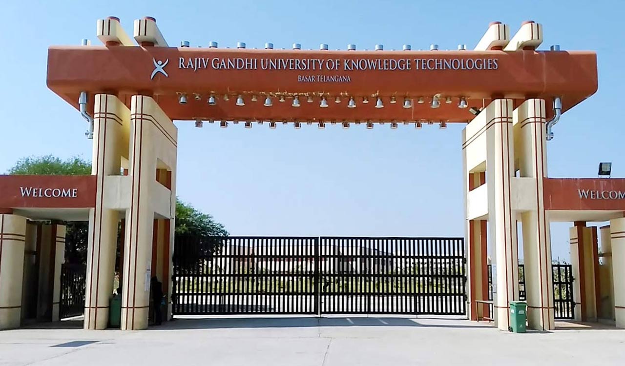 RGUKT-Basar students continue protest over poor medical facilities